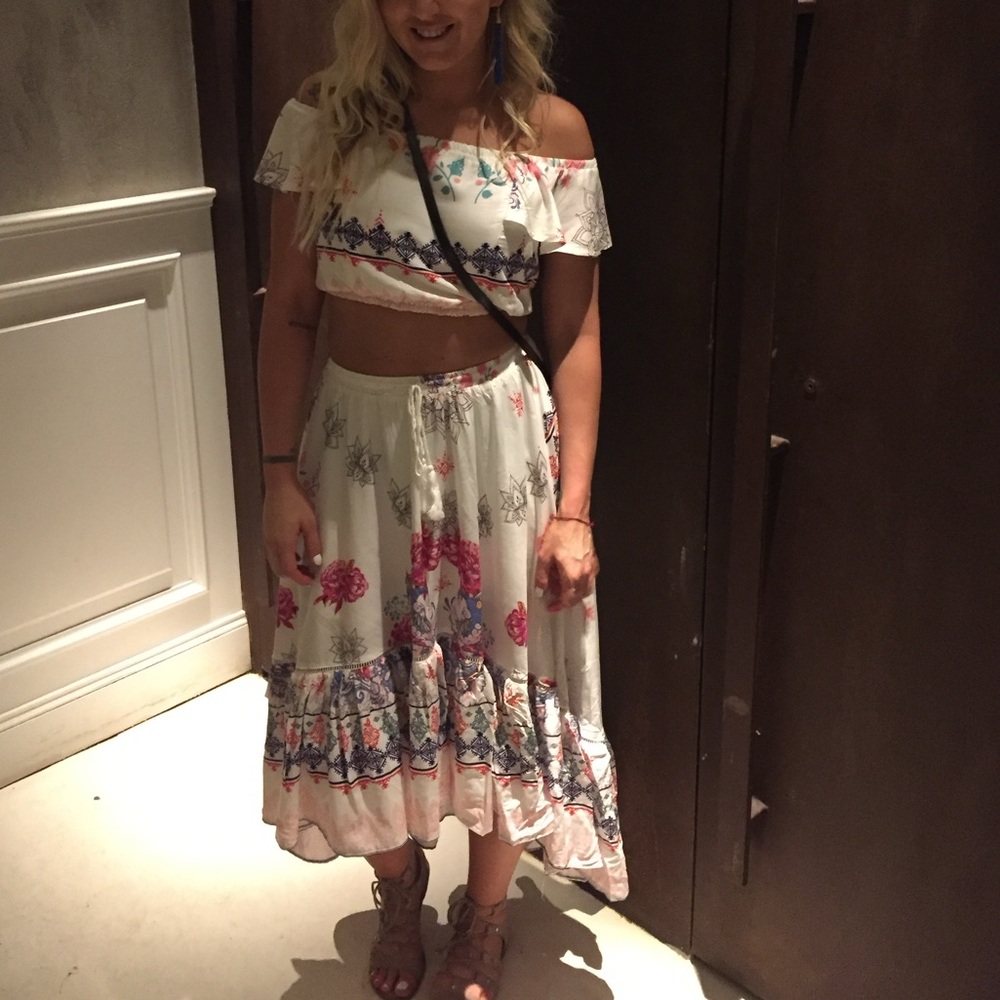 Spell Style Ruffle Boho Skirt Set - Picture 4 of 15